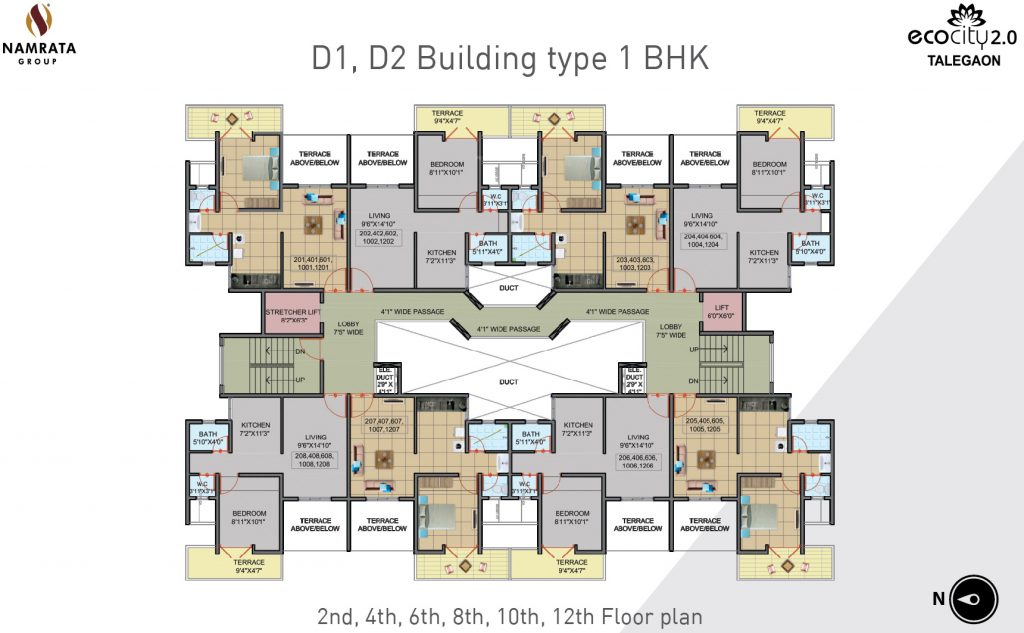 Ecocity-1BHK-floor-plan