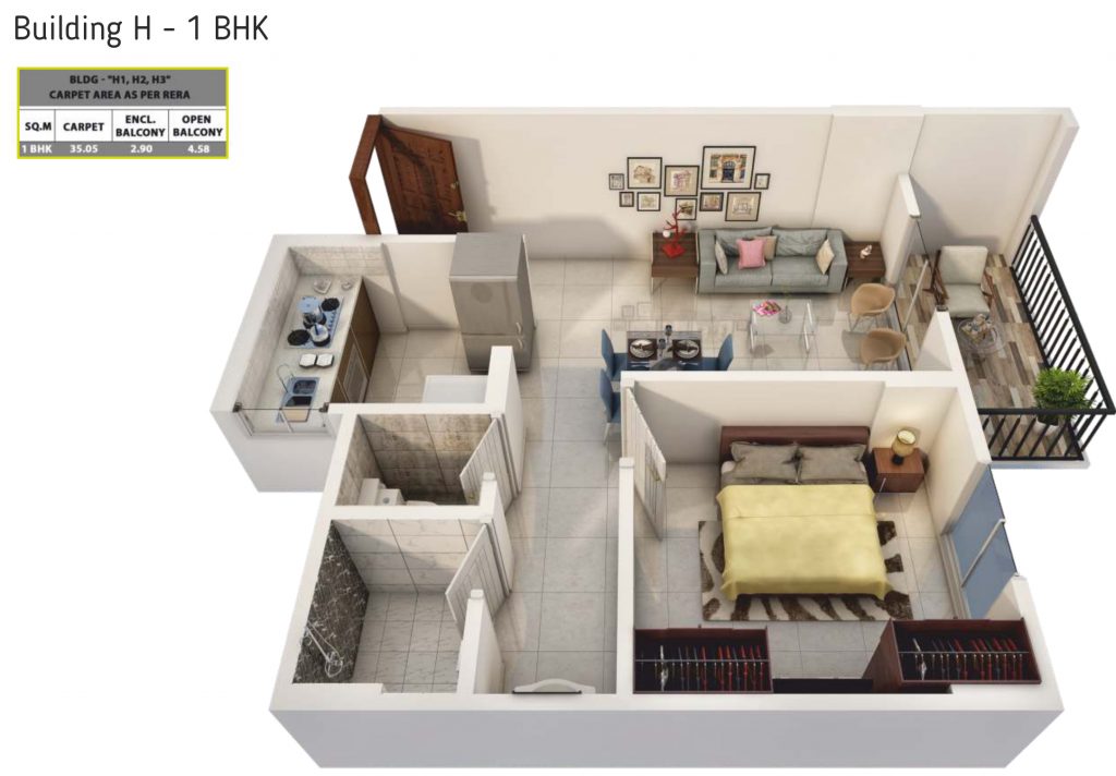 IVY-NIA-1BHK-Floor-Plan