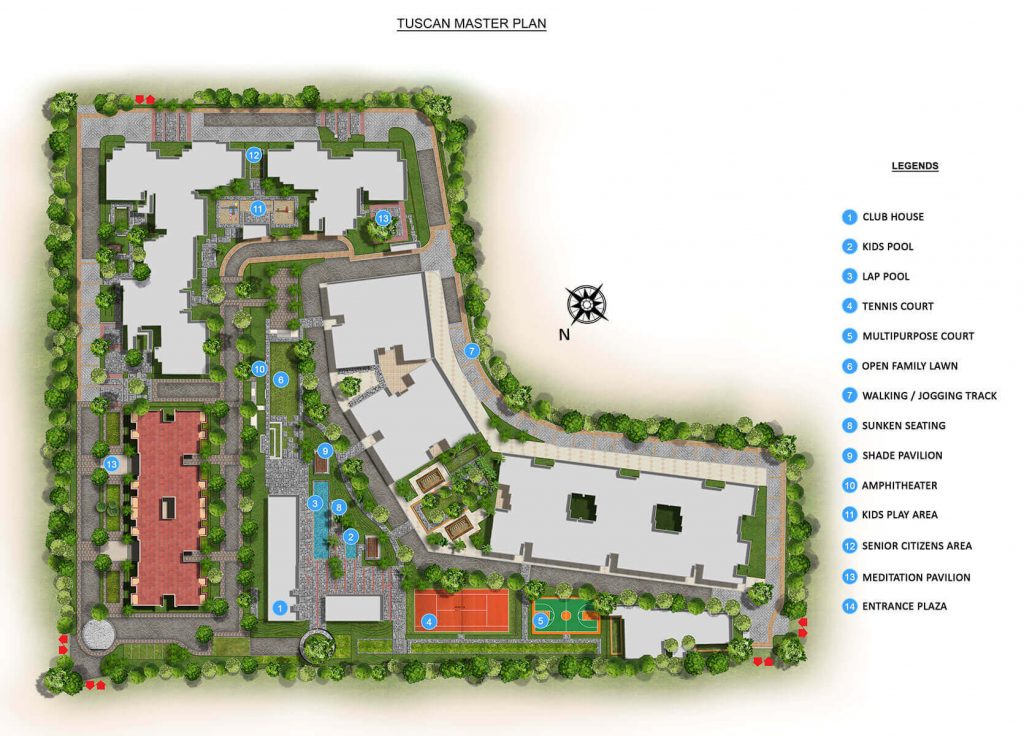 Tuscanparkland-master-plan