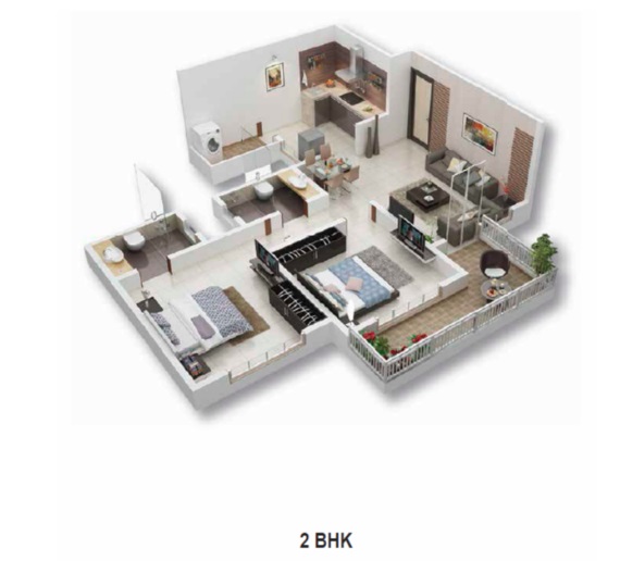 2BHK-FloorPlan-Mantra-Divine