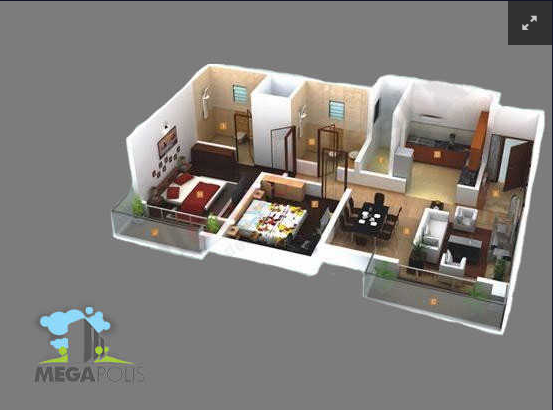 megapolis-mystic-floorplan2BHK