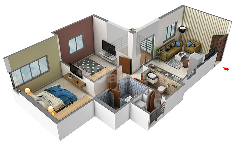 pride purple-floor-plan