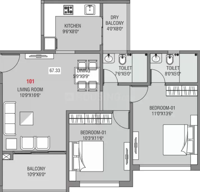 ANP-Atlantis-2BHK-floorplan