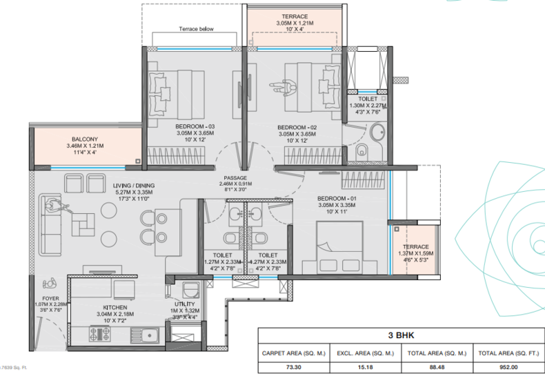 Godrej Boulevard-Floorplan