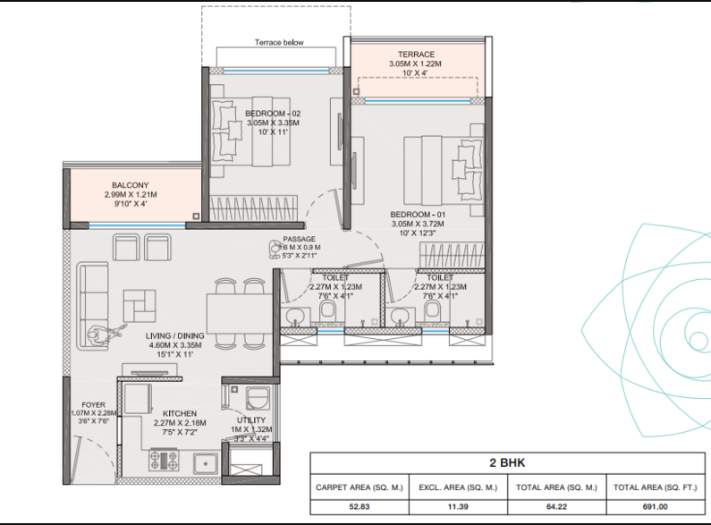 Godrej Boulevard-Floorplan2