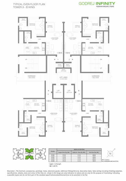 Godrej Infinity Phase II-FloorPlan3