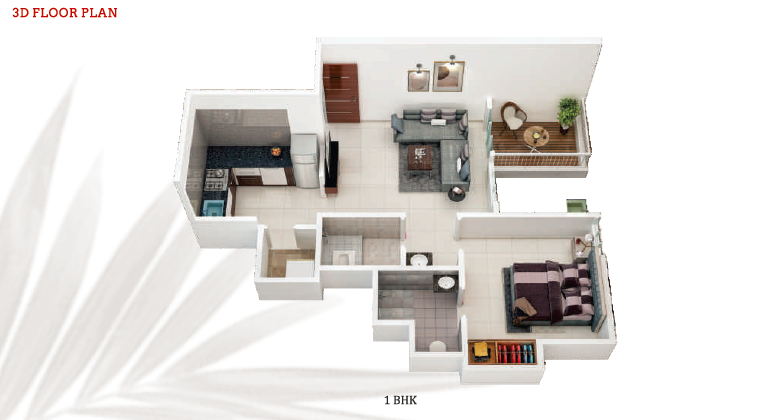 Infinity-Pride-1BHKfloorplan