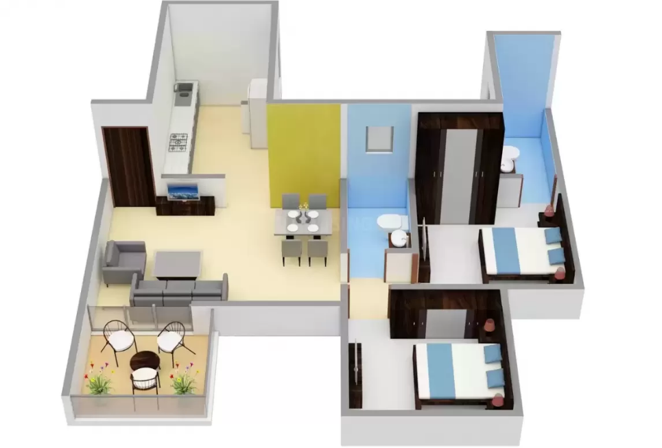 K-Ville-2BHKfloorplan