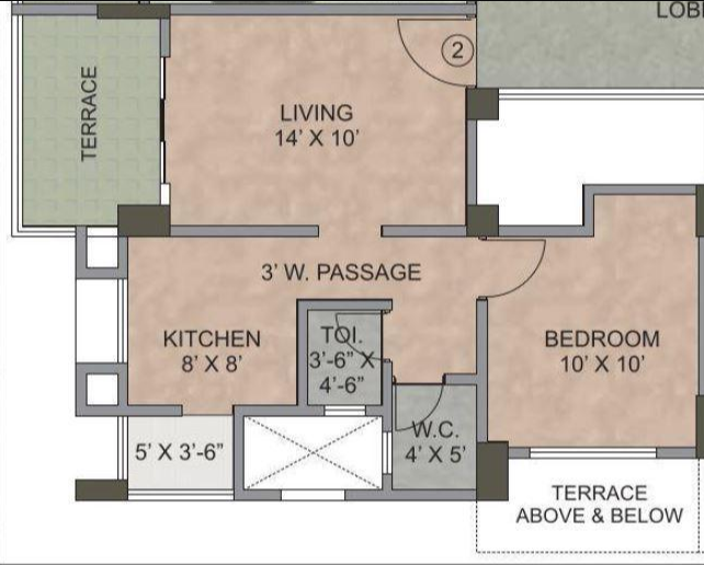 Kalpataru Serenity-FloorPlan