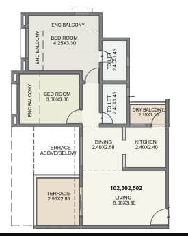 Kolte-Patil-Green-Olive-Floorplan