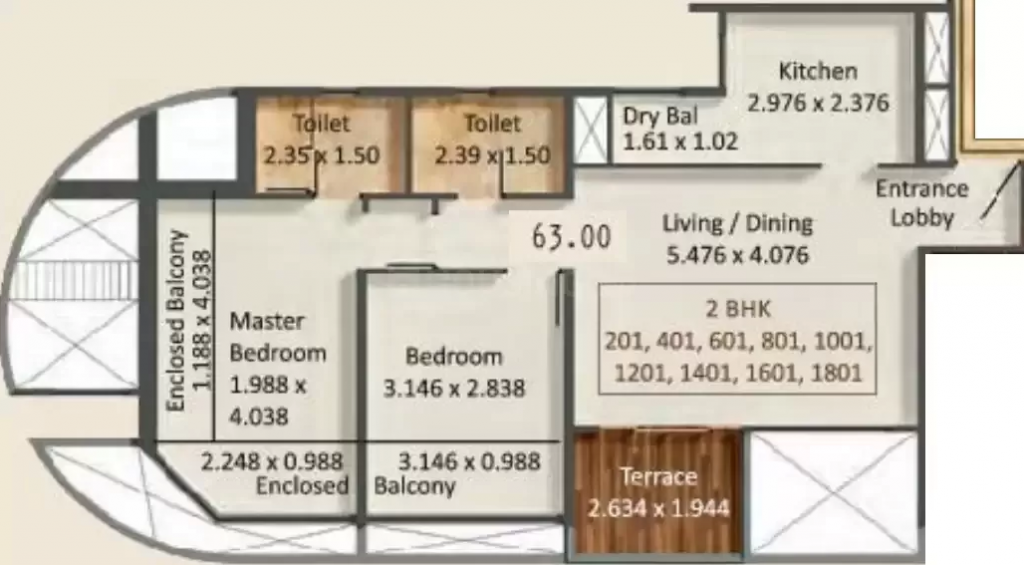 Kumar-Prospera-floorplan2bhk