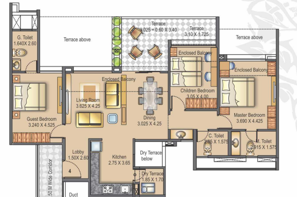 Kunal Aspiree Phase III-Floorplan2