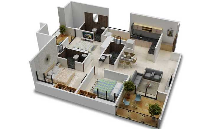 Majestique Euriska-Floorplan