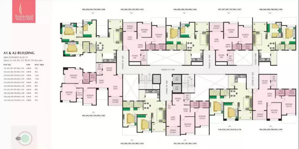 Nirmal-Brookefield-Willows-floor-plan