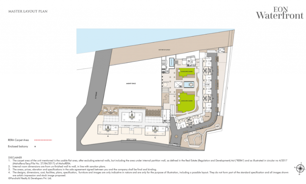 Panchshil-Eon-Waterfront-I-Masterplan