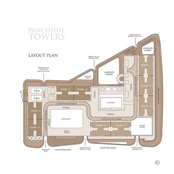 Panchshil-Towers-Masterplan