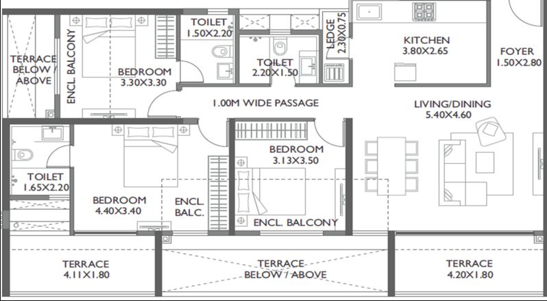 Paranjape Broadway-Floor-plan