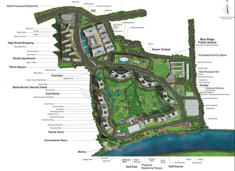 Paranjape The Lofts-MasterPlan