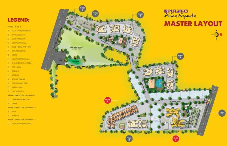 Puranik Aldea Espanola-MasterPlan