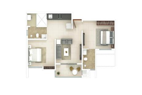 Rohan-Leher-III-floorplan1BHK