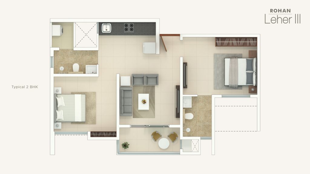 Rohan-Leher-III-floorplan2BHK