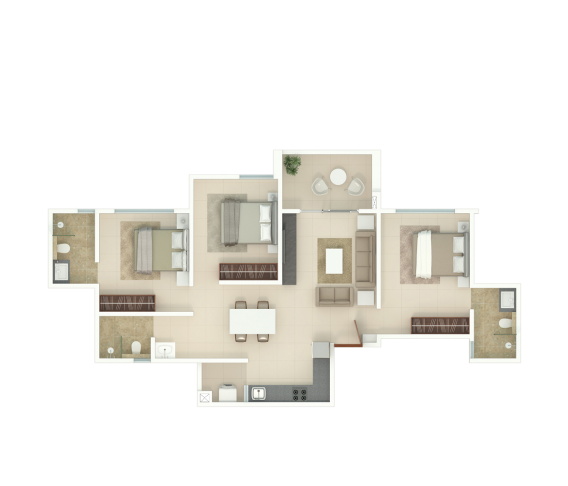 Rohan Madhuban Phase II_FloorPlan