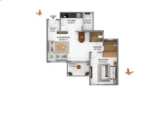 Shapoorji Pallonji Joyville Hinjawadi I Phase I-Floorplan