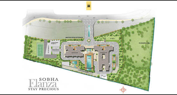 Sobha Elanza-MasterPlan