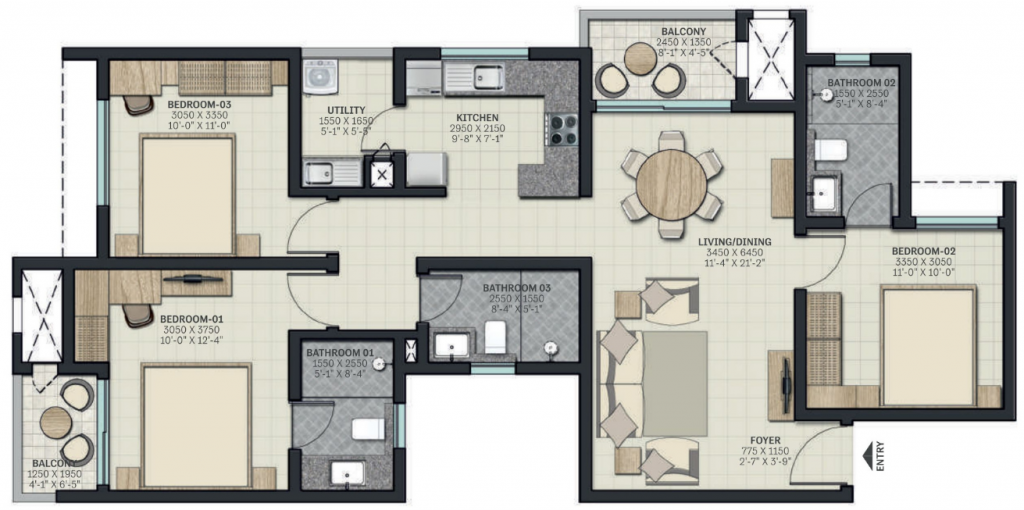 Sobha Nesara-FloorPlan2