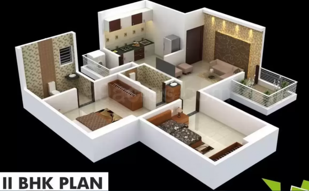 Vaishnavi-City-2-2BHKfloor-plan