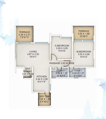 Aaiji Lake Shore Residences-FloorPlan