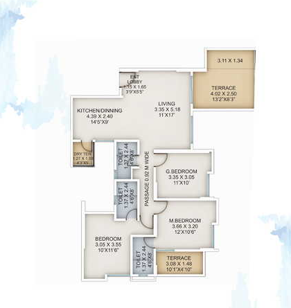 Aaiji Lake Shore Residences-FloorPlan2