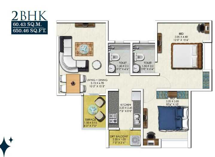 Aryavart Star Altair-FloorPlan