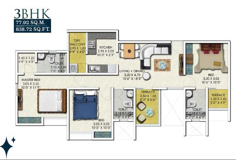 Aryavart Star Altair-FloorPlan2