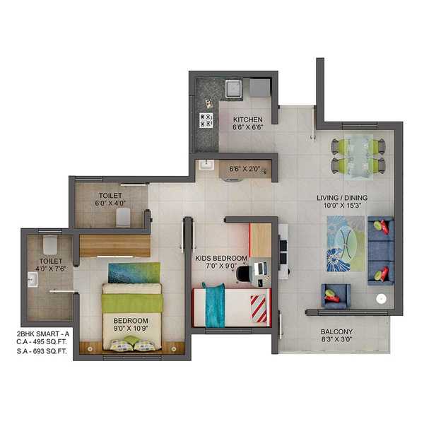 Dwarka Phase II-Floorplan1