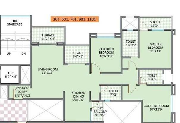 Icon Sterling Towers-Floorplan2