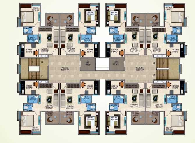 Indraprastha Apartment-FP