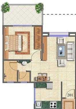 Jaihind Residency-floorplan