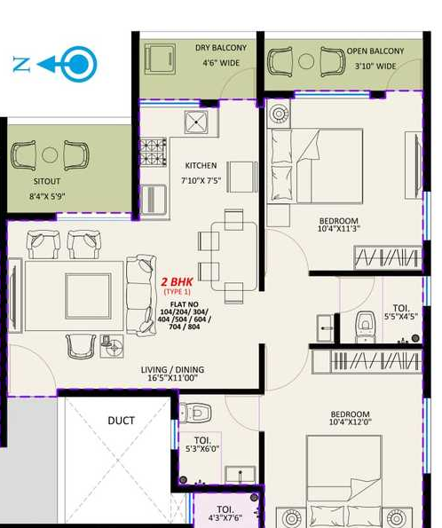 Kiran Sparsh-FloorPlan