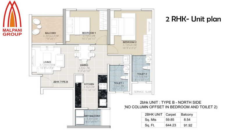 Malpani Vivanta-floorplan