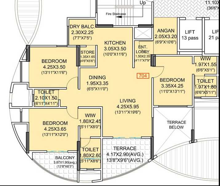 Nandan Prospera Gold-Floorplan2