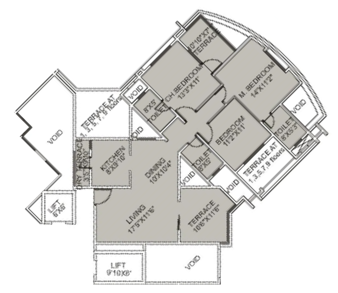 Natu Golden Trellis-floorplan1