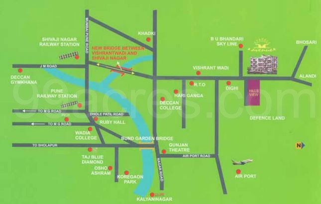 Sparkle Avenue-map