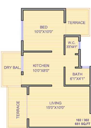 Yash Tulip Homes-FP1