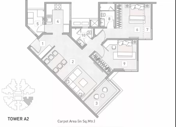 Kasturi Building A2 Eon Homes-FP