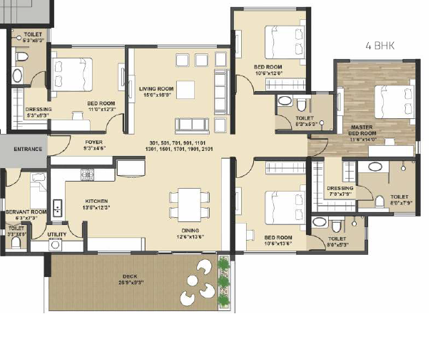 Kolte Patil Tuscan Estate Signature Meadows Phase 2-FP1