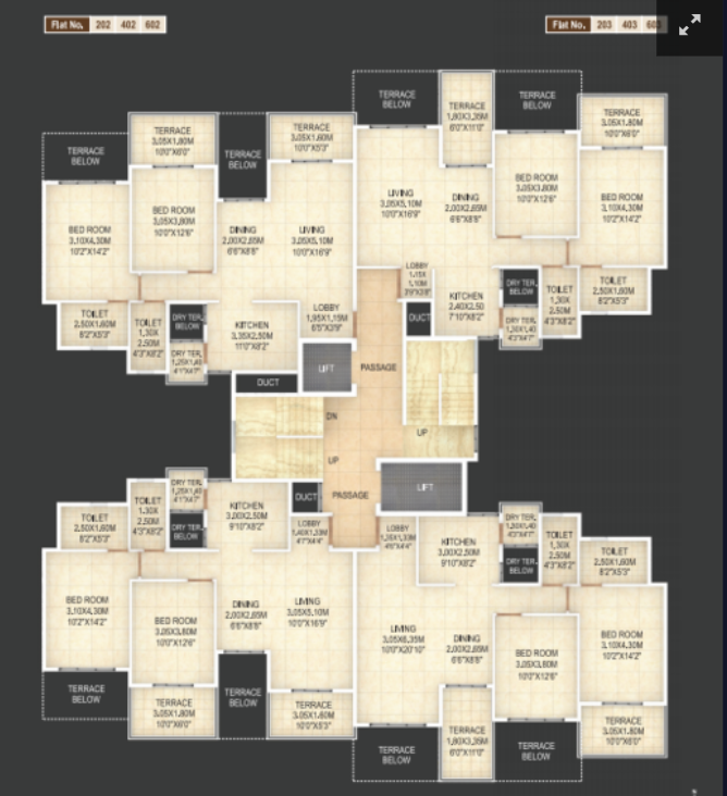 Aditya Comfort Zone-floor plan 2