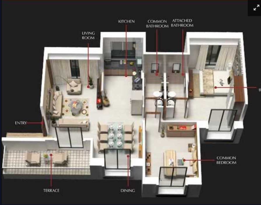 Aditya Comfort Zone-floor plan1