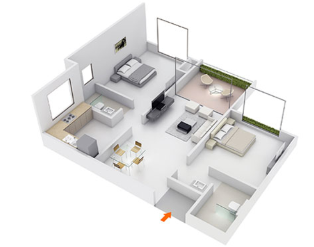 Enerrgia Skyi Manas Lake Phase IV-floor plan