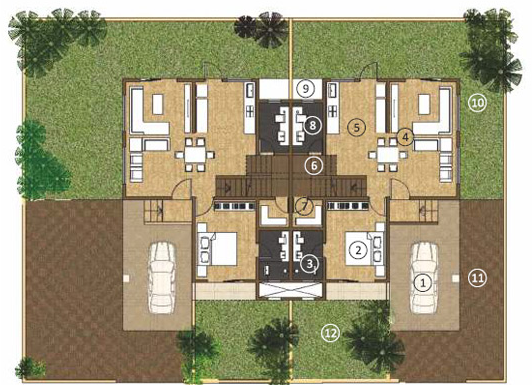 Kolte Patil Ivy Villas Phase II-foor plan